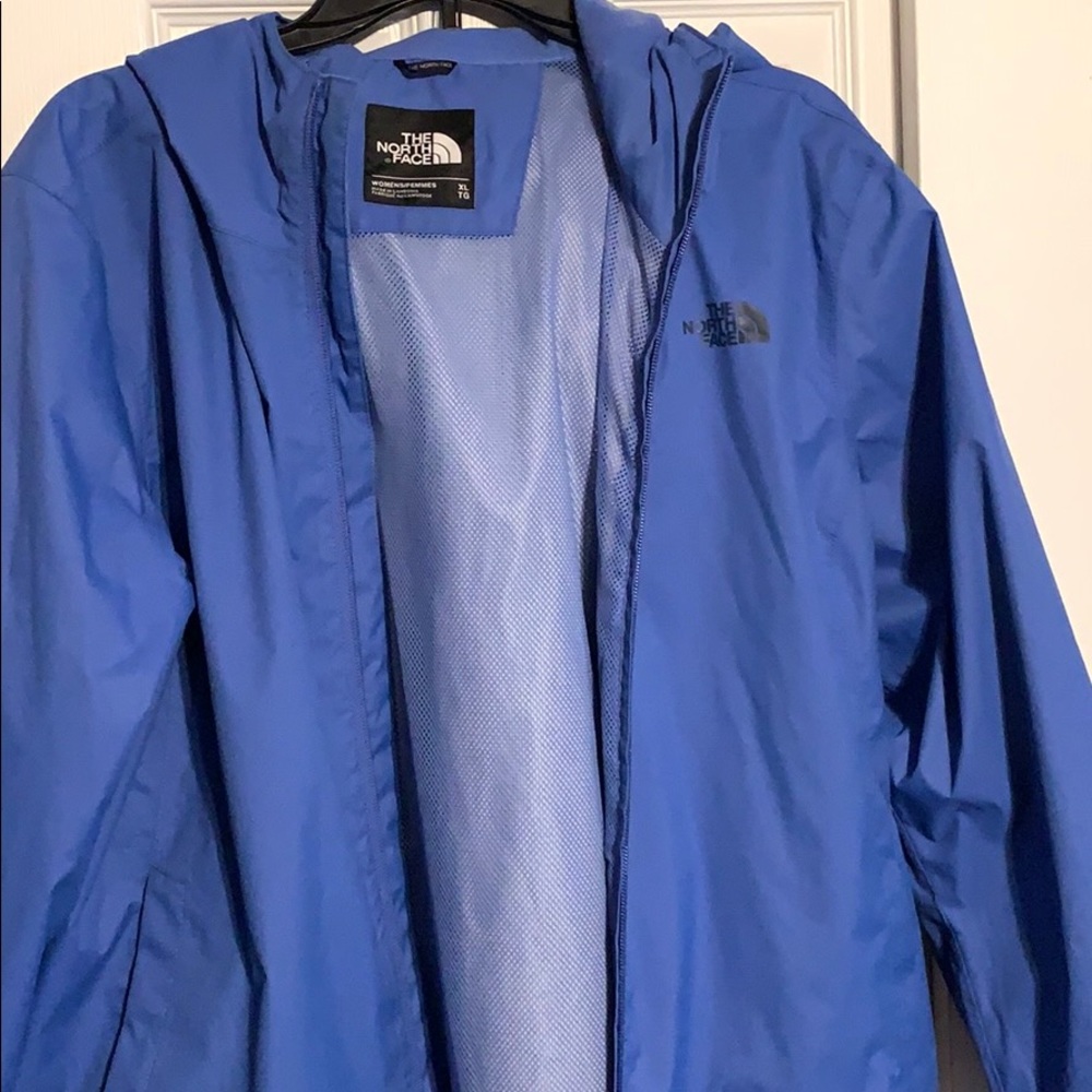 North Face rain coat. Like new